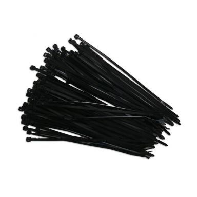 Cable Tie - Black - 7-1/2" X .19"..Bag of 100 pcs