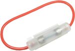 Hinged Body Type Glass Fuse Holder 12 AWG 30A (1 pc)