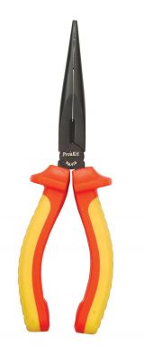 1000V Insulated Long-nosed Pliers - 7-3/4"