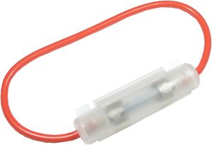 Hinged Body Type Glass Fuse Holder 12 AWG 30A