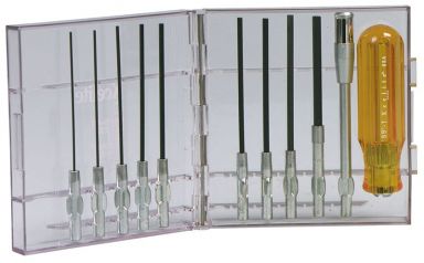 11-piece Series 99 Allen Hex Socket Type Screwdriver Set, SAE, Carded