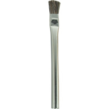 Acid Brush 3/8" Dia. 9/16" Width. Horse Hair/Tin Handle (pkg. of 144)