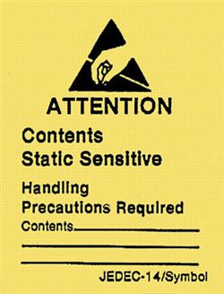 Attention Label with Tab, 1.875 in. x 2.5 in., 500/Roll