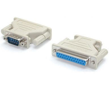AT Modem/Serial Adaptors.  Male/Female.