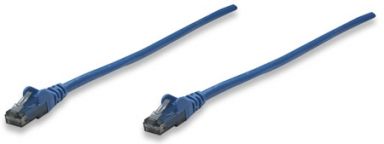 Blue Network Cable, Cat6, UTP RJ-45 Male / RJ-45 Male