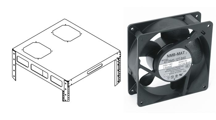 AXS-FAN SLIM FAN TO FIT IN AXS SERIES Middle Atlantic