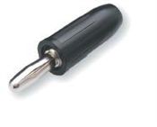 Black Tapered Handle Banana Plug