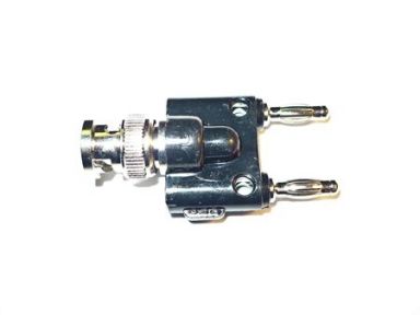 BNC Male to Double Stack Bananna