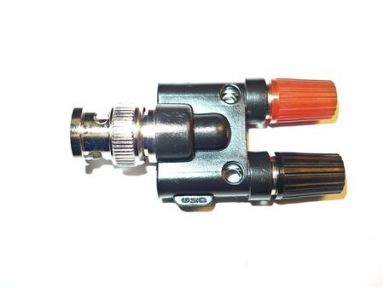 BNC Male to Stackable Binding Post