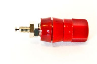 Red Five-Way Binding Post