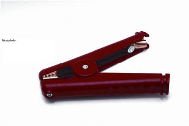 Fully Insulated 500A Clip, Black, Battery Jaws, shunt