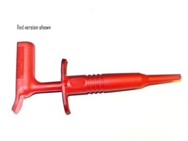 Black Right Angle Insulated Plunger Hook Clip