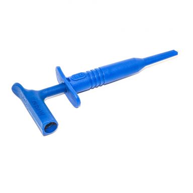 Blue Right Angle Insulated Plunger Hook Clip