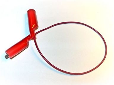 Alligator Test Clip Patch Cord, 12"