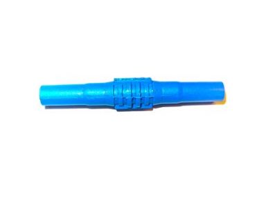 Blue Insulated Banana Coupling