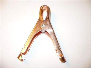Miniature Plier-Type Copper Clip - 75 Amp - clip only