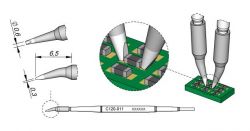 Cartridge Chip 0.6 PA120 Micro Tweezer Tip