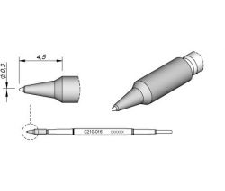 Cartridge Conical dia.  0.3 S1 T210 Soldering Tip