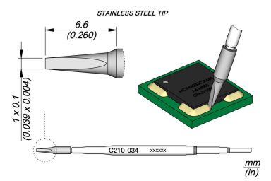 Cartridge Conformal Coating Removal 1mm (not for soldering)