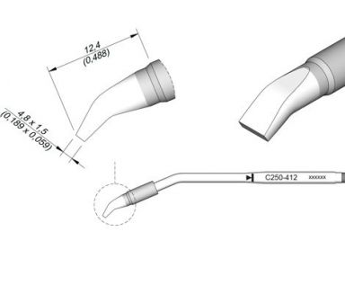 Cartridge Bent 4.8 x 1.5 AP250
