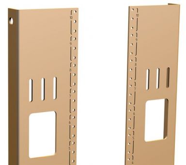 44U 30W 10-32 TAPPED RAILS (PAIR)