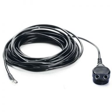 Common Ground Cord, 1 Megohm Resistor, 15 ft. Cord, 10 mm Male Stud