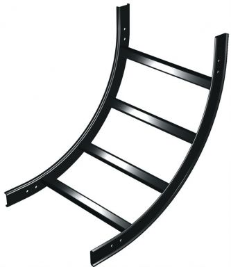 90 VERT INSIDE BEND, BLK, 1 PC