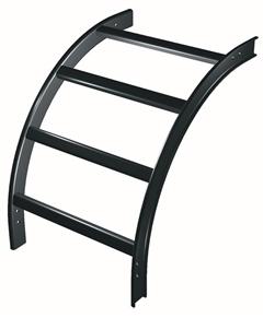 90 VERT OUTSIDE BEND, BLK, 1 PC