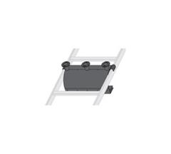 12" WIDE ADJUSTABLE RUNG