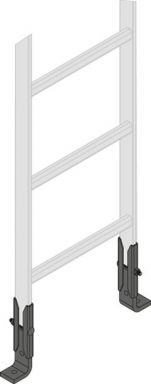 LADDER END SUPPORT HDWR,  6 PC