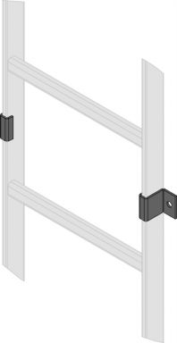 LADDER WALL CLAMP, 1 PR