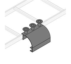 CABLE LADDER SIDE DROP 8", 4 PC