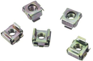 CLIP NUTS, 6MM, 100 PCS