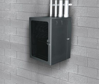 2' DATA WALL CAB PLEXI DR, 17D, 10-32 RAIL