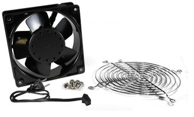 1 x 4.7" Heavy-Duty Fan Guard Cord Kit (with 2 grills and cord)