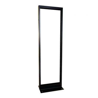 44U 23IN mounting, 12-24 double-tapped 2-post rack