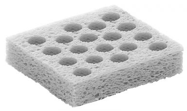 Replacement Sponge for Iron Stands, Swiss Cheese Style Holes