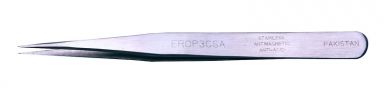 Tweezer straight short, Micro Fine, Anti-magnetic, Stainless steel