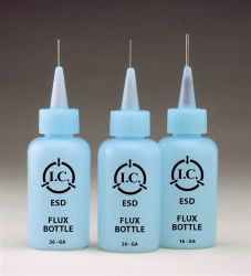 Flux Dispenser 20ga Needle (0.023 ID), Static Safe Dissipative Bottles