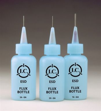 Flux Dispenser 16ga Needle (0.047 ID), Static Safe Dissipative Bottles