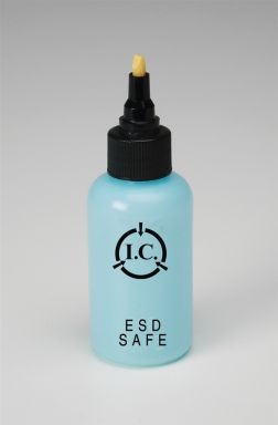 Flux Dispenser with Pen Tip, Static Safe Dissipative Bottles