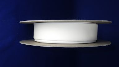 Heat Shrink tubing roll 1" WHITE 16FT