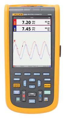 Fluke 123B/NA Industrial ScopeMeter Hand-Held Oscilloscope, 20 MHz