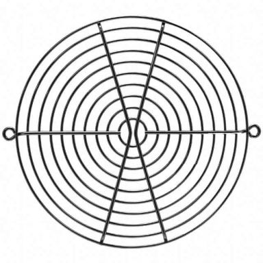 FAN GUARD 172mm ROUND STEEL WIRE GUARD