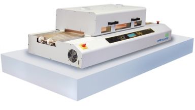 High temperature conveyor reflow oven with 41" (1042mm) long heating tunnel for low volume lead-free