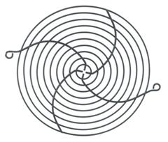 HAMBURGER STYLE GUARD, 6" FAN