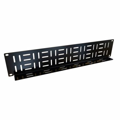 2U Horizontal Cable Manager Panel