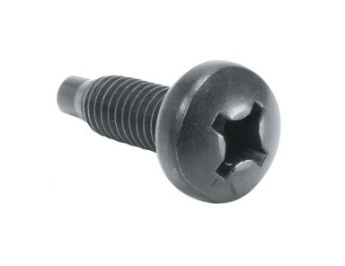 100 PC BLK 6MM PHILLIPS RACKSCREW WITH WASHER