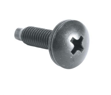 100 PC. BLACK 10-32 PHILLIPS SCREWS WITH WASH