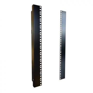 12U SQUARE HOLE RAIL(PAIR)